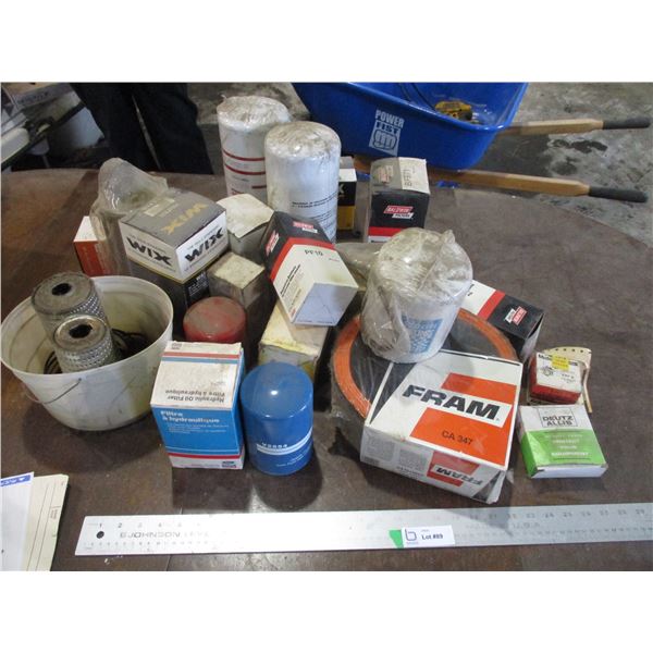 Oil Filters, Air Filters, Pop Rivets, Outdoor Lighting Photocontrol, etc.