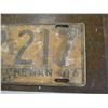 Image 3 : 1947 Saskatchewan License Plate