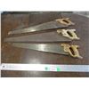 Image 1 : (3) Hand Saws