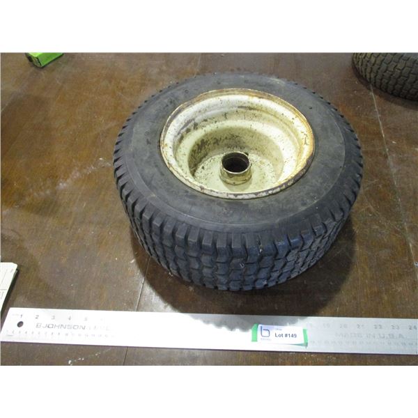 Garden Tractor Tire on Rim - 16 x 6.50