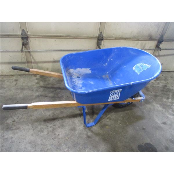 Power Fist Wheelbarrow - Metal Tub