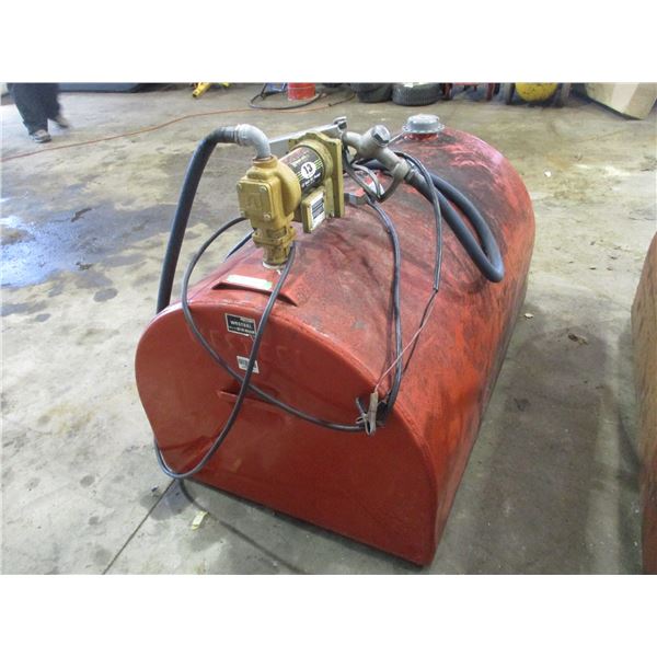 Westeel Slip Tank With Electric Pump - 100 Gallon