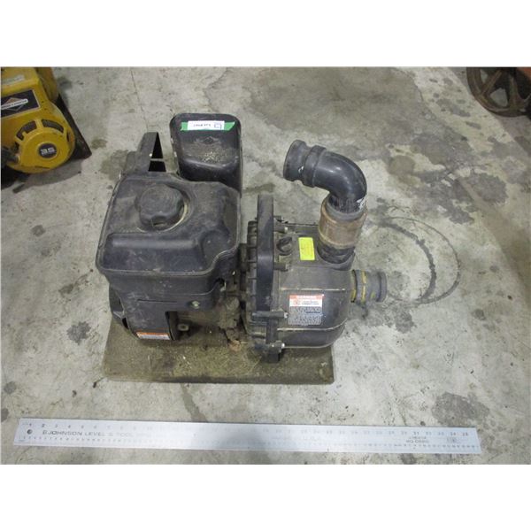 Two Inch Gas Powered Water Pump - Briggs & Stratton Motor - Plastic