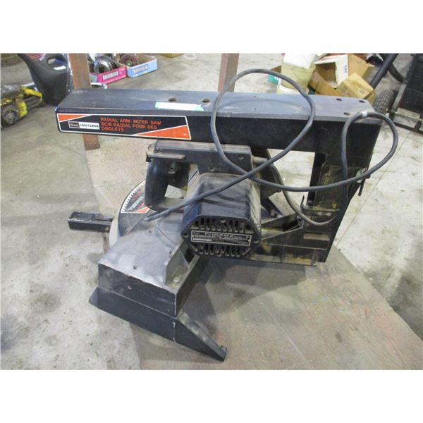 Sears Craftsman Radial Arm Miter Saw - 7.5 "
