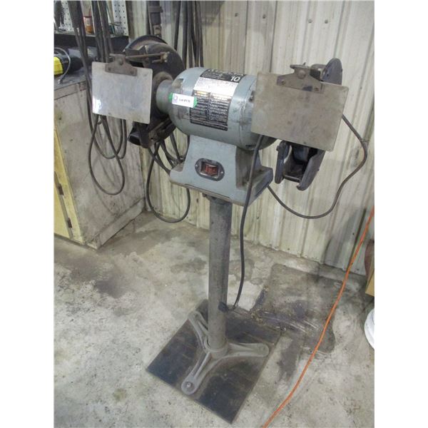Delta 10 Inch Bench Grinder With Stand