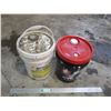 Image 1 : (2) Partial Pails - Rotella T; Hyd 32 Hydraulic Oil