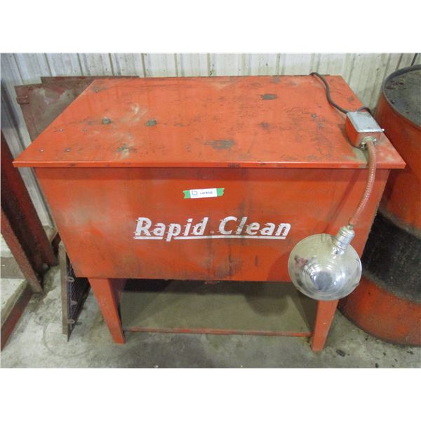 Rapid Clean Parts Washer