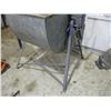 Image 4 : Rocker Style Galvanized Washing Tub With Hand Operated Wringer
