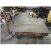 Image 1 : Railway Cart on Cast Wheels - 58" x 24"