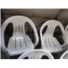Image 3 : (5) Plastic Lawn Chairs