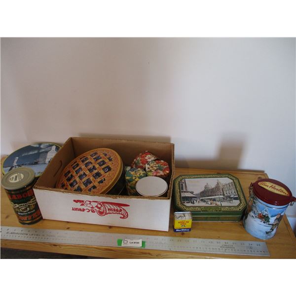 Assortment of Collector Tins