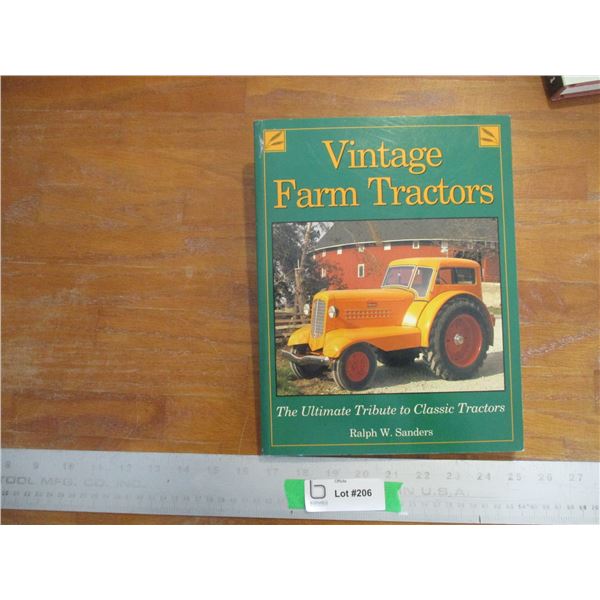 Vintage Farm Tractors Book