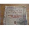 Image 2 : Manual of Instructions - Hart-Paar Tractors 12-24, 18-36, 28-50