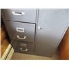 Image 3 : Metal Filing Cabinet With Key, Three Drawer, 27" x 16" x 40", Combination for the Safe Does Not Work