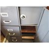 Image 4 : Metal Filing Cabinet With Key, Three Drawer, 27" x 16" x 40", Combination for the Safe Does Not Work