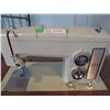 Image 3 : Sears Kenmore Sewing Machine in Cabinet, With Attachments