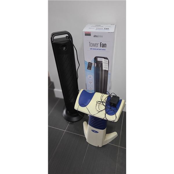 Heater, Back Massager A