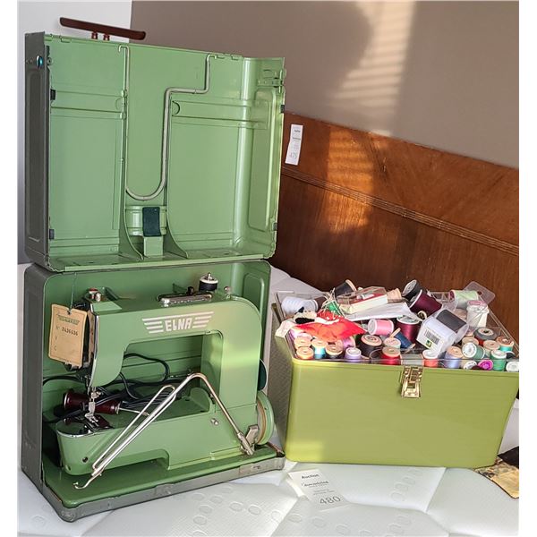 Vintage Elna Sewing Machine A