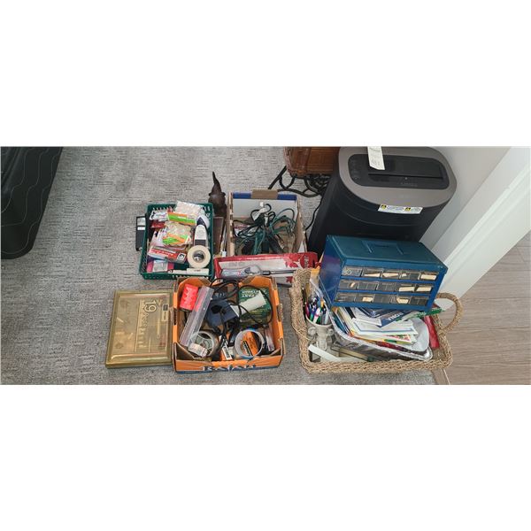 Office Supplies, Shredder, Tools A