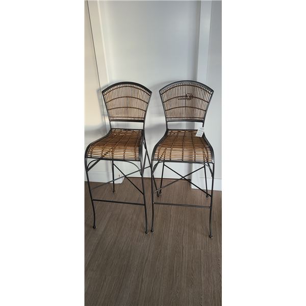 Wicker Bar Stools A
