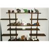 Image 1 : Curio Shelf & Elephant Decor C