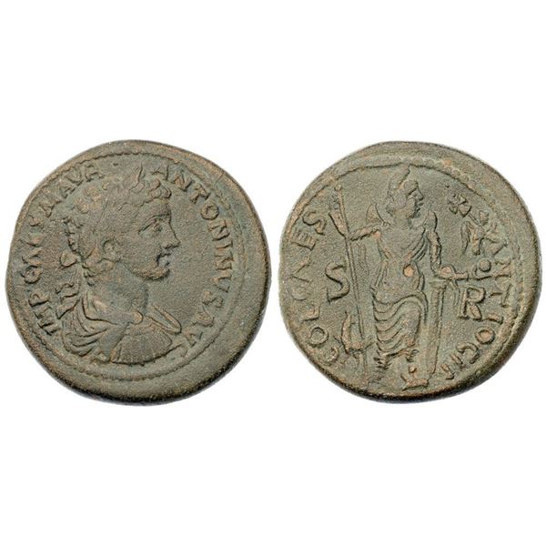 Pisidia, Antiochia. Caracalla. Æ (24.16 g), AD 198-217