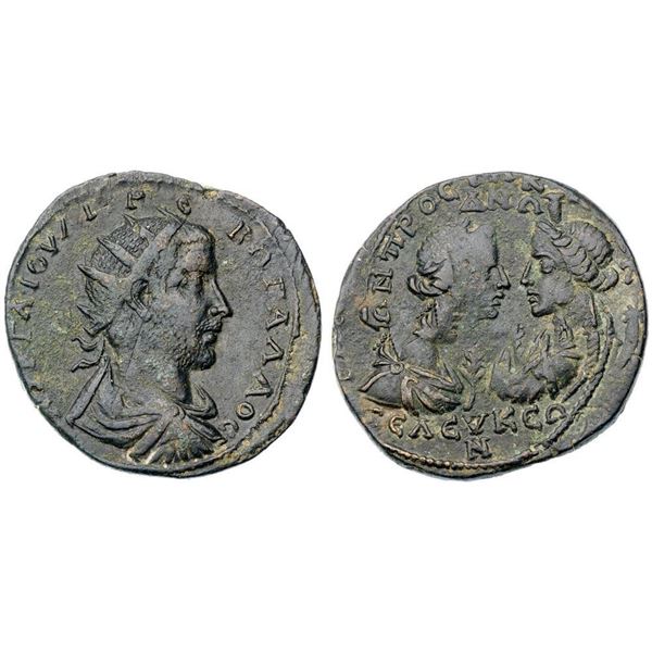 Cilicia, Seleuceia ad Calycadnum. Trebonianus Gallus. Æ (20.98 g), AD 251-253