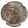 Image 6 : A lot of four 4th century reduced folles, all silvered and all graded MS by NGC.