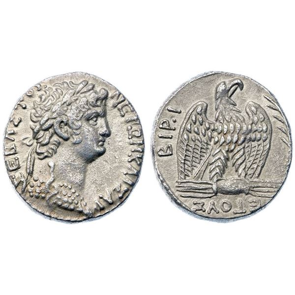 Syria, Seleucis and Pieria. Antioch. Nero. Silver Tetradrachm  (14.69 g), AD 54-68