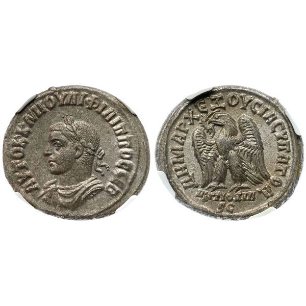 Syria, Seleucis and Pieria. Antioch. Philp II. BI Tetradrachm (11.29 g), AD 247-249