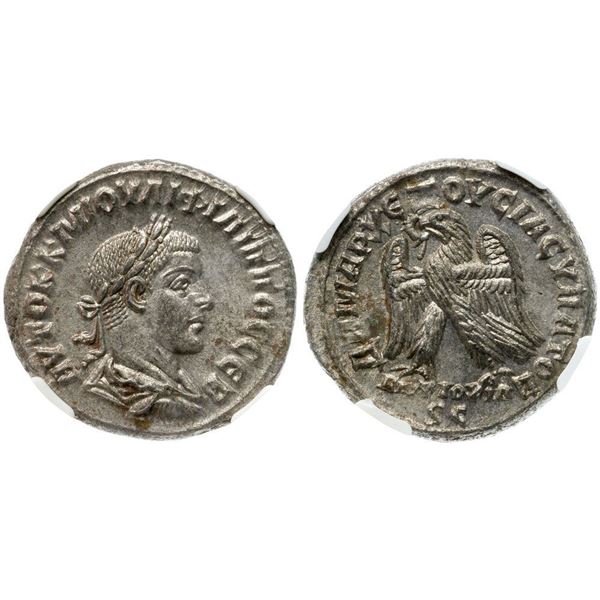 Syria, Seleucis and Pieria. Antioch. Philp II. BI Tetradrachm (11.92 g), AD 247-249