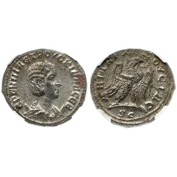 Syria, Seleucis and Pieria. Antioch. Herennia Etruscilla. BI Tetradrachm (11.60 g), Augusta