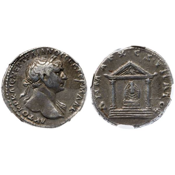 Arabia Petraea, Bostra(?). Trajan. Silver Tridrachm (10.88 g), AD 98-117