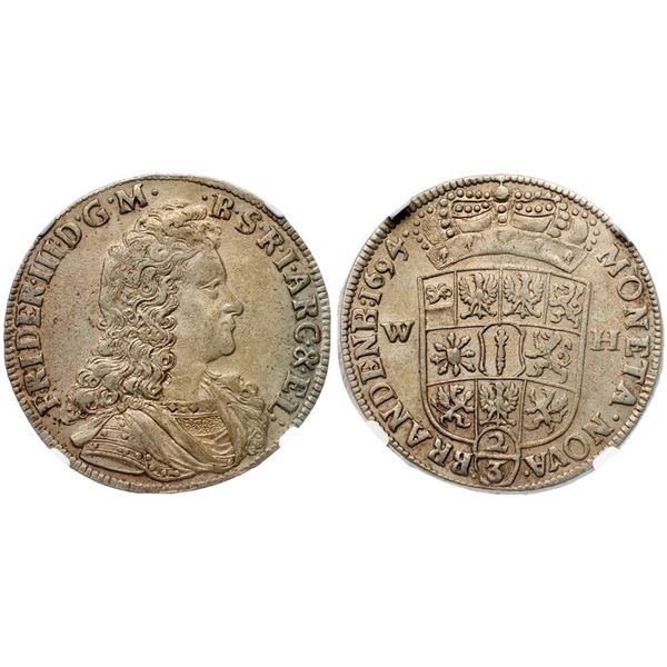 Cleves. Friedrich III, Markgraf v. Brandenburg (1688-1701, later as King of Prussia)