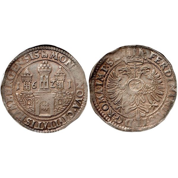 Hamburg. Freie Hansestadt. Silver Taler, 1621. 28.91g.