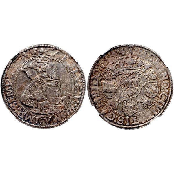 Kempten. Freiestadt. Silver Taler, 1544. 28.98g.