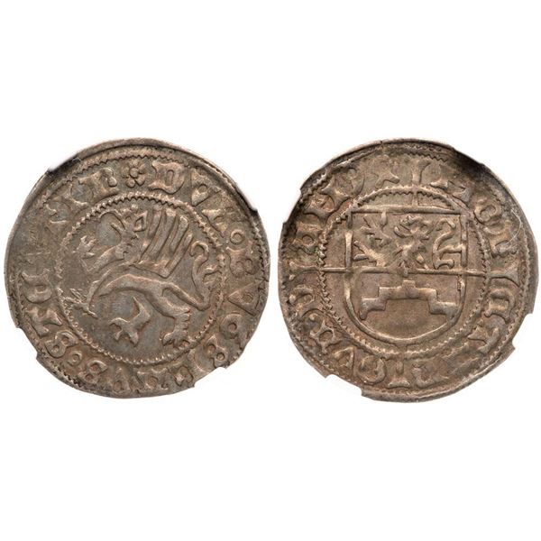 Pomerania. Bogislaw X (1474-1523). Silver Schilling, 1494. 1.29g.