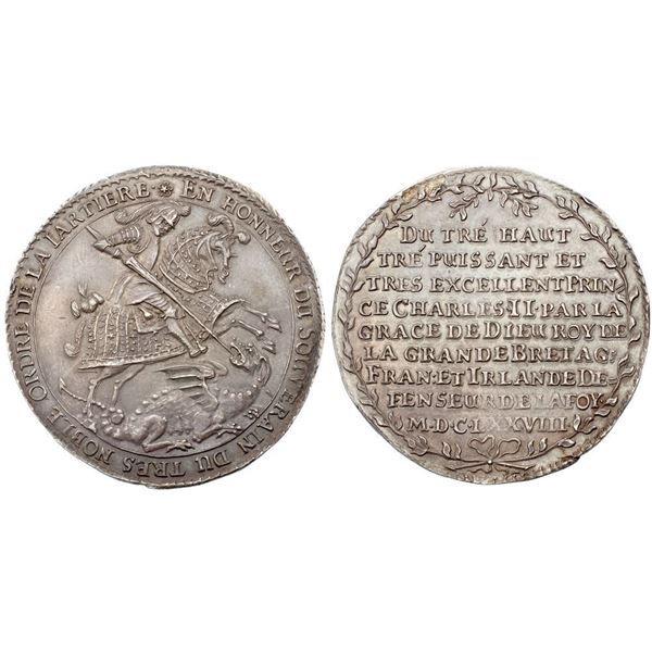 Saxony. Johann Georg II (1657-1680). On the Election of Johann Georg II into the Order of the Garter