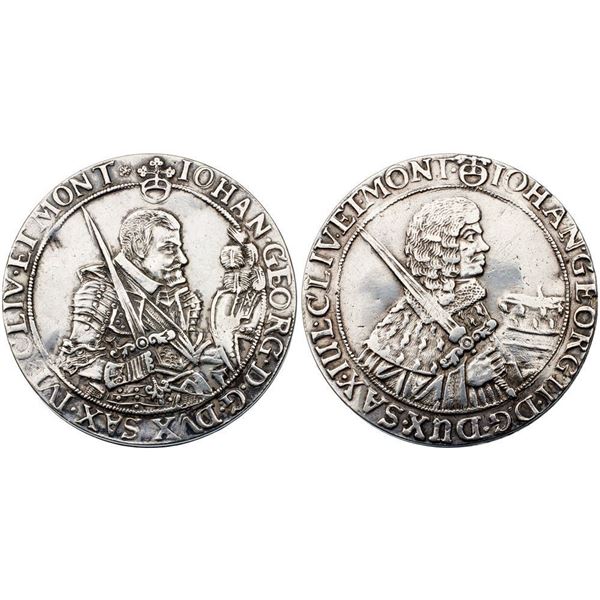 Saxony. Silver Box Taler.