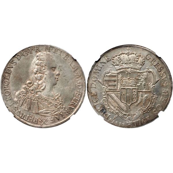 Tuscany. Pietro Leopoldo (1765-1790). Silver Francescone, 1768. 27.33g.