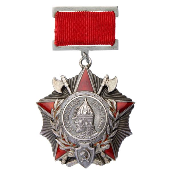 Order of A. Nevsky.