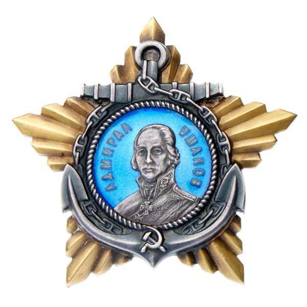 Researched Order of Ushakov 2nd Class.