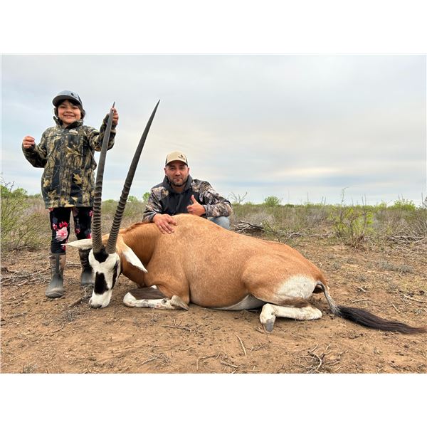 4 Day 3 Night Scimbok Oryx Hunt for 1 Hunter 1 Non-Hunter / Thumbtack Ranch