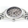 Image 5 : Rolex Mens Quickset Stainless Steel Gray Index Datejust Fluted Bezel Jubilee Ban