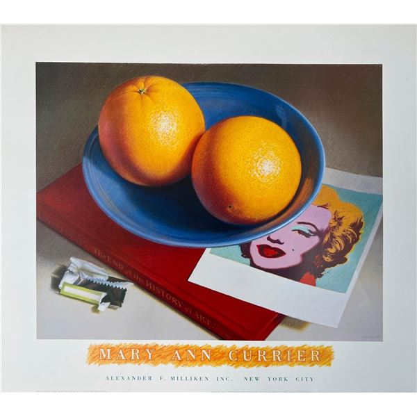 Oranges Warhol by Currier, Mary Ann