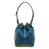 Image 1 : Louis Vuitton Blue & Green Epi Leather PM