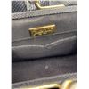 Image 10 : Judith Leiber Black Lizard Round Gold Gemstone Top Handle Bag