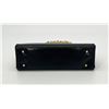 Image 4 : Judith Leiber Black Lizard Round Gold Gemstone Top Handle Bag