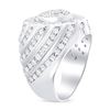 Image 2 : 4.44ct Diamond 14K White Gold Ring