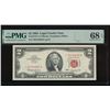 Image 1 : 1963 $2 STAR Legal Tender Note PMG 68EPQ